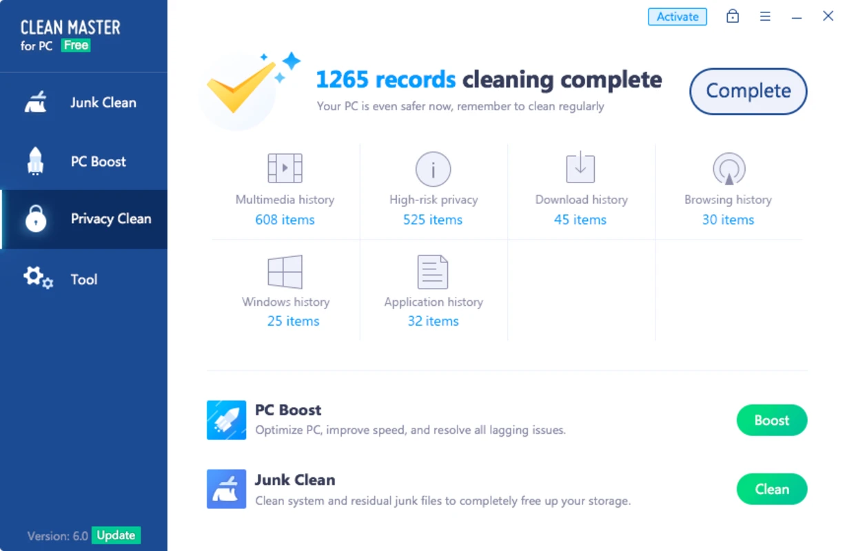 clean master for pc windows 11